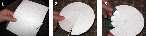 Как сделать купол из бумаги